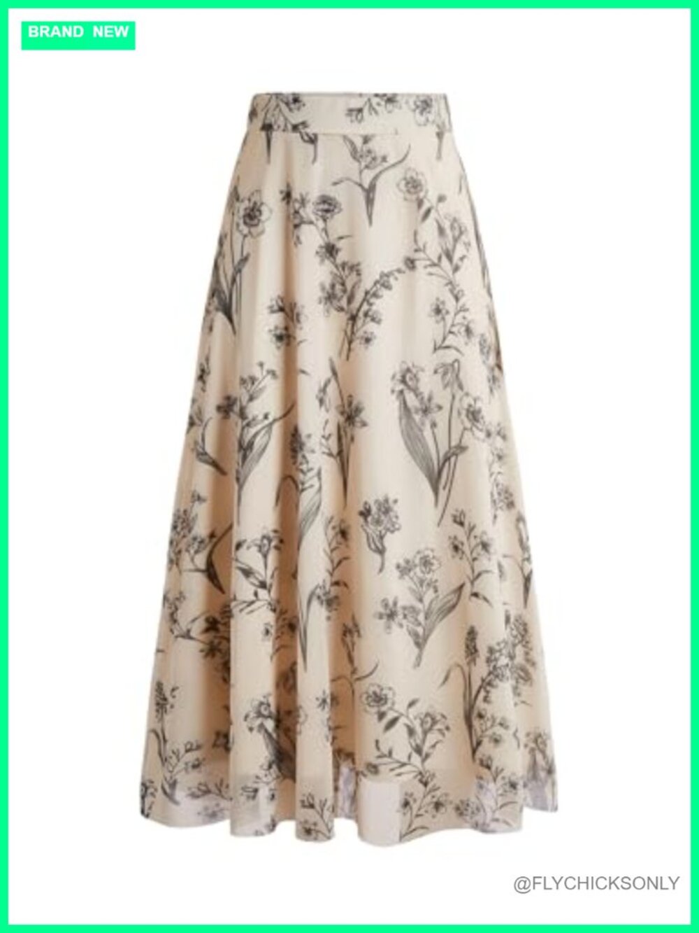 Y2k Boho Long Maxi Skirt Floral Ruffle Mesh Midi